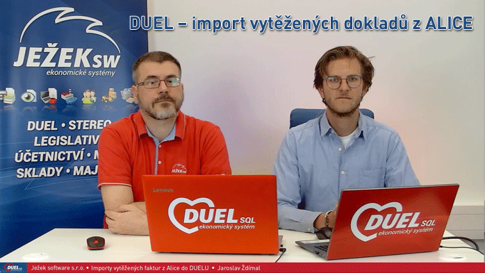 Webinář DUEL a ALICE