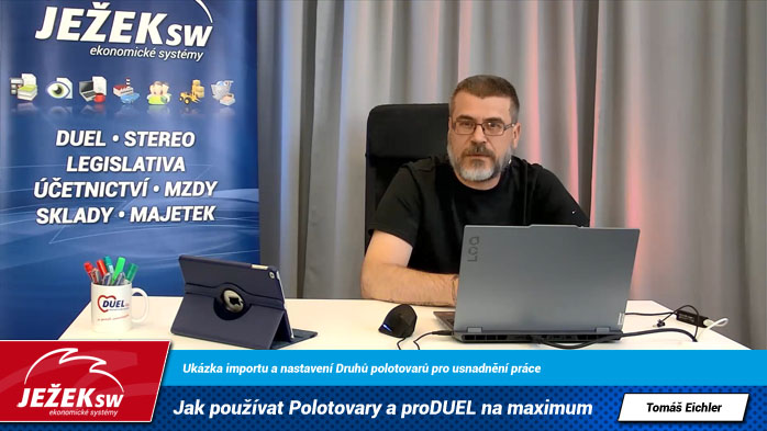 Předávání dokladů mezi účetní a klientem.