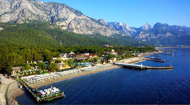 Scenerie hotelu Gypsophila Club Marine