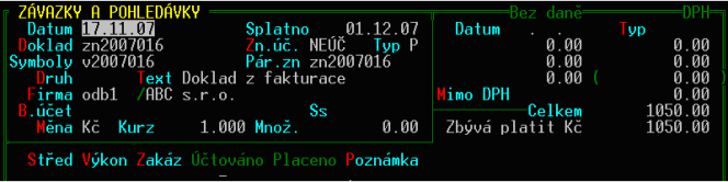 Zaplacené zálohy v roce 2007 a vyúčtování v novém roce v souvislosti se změnou snížené sazby DPH