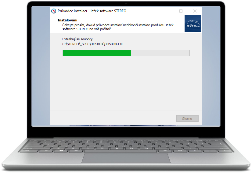 Instalace programu STEREO.