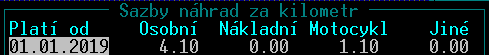 Kontrola a nastavení parametrů číselníků ve verzi STEREO 28.